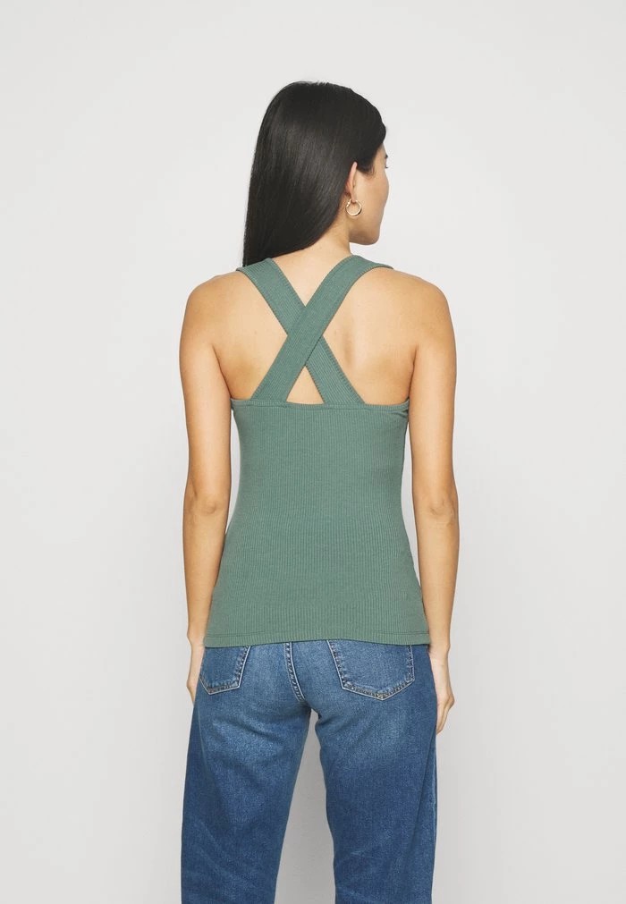 T-Shirt ANNA FIELD Anna Field Top Vert Femme | SNR-5032498